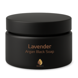 PROXIMAMENTE Jabón Negro con Argán y Lavanda