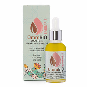 OmmBIO® BARBARIE 30ml | Organic Prickly Pear Seed Oil, 100% Pure and Organic